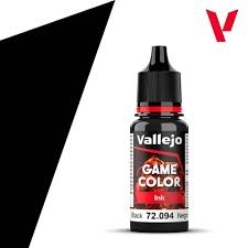 Vallejo Game Color 72094 Ink black 17/18ml